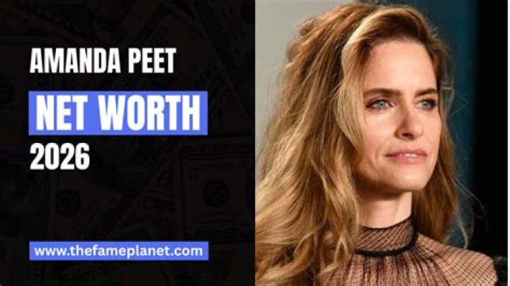 Amanda Peet Net Worth